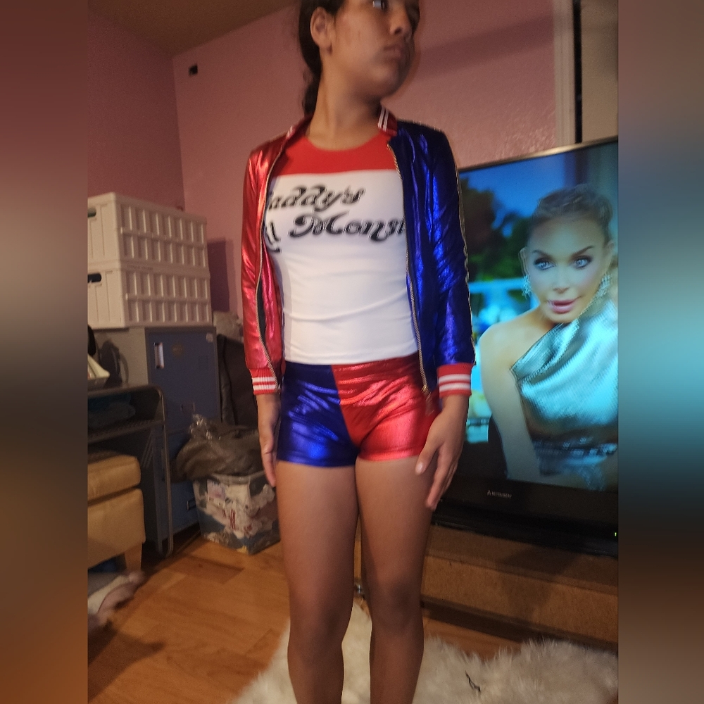 Red and Blue Costume Set